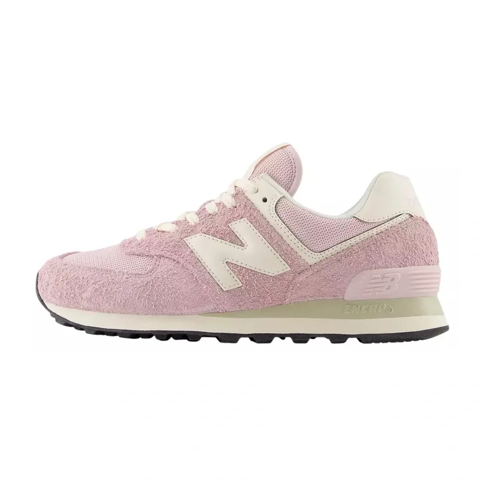 NEW BALANCE Women’s 574 Genuine Leather Suede Sneakers Running Shoes 8.5 US NWT - Picture 4 of 6